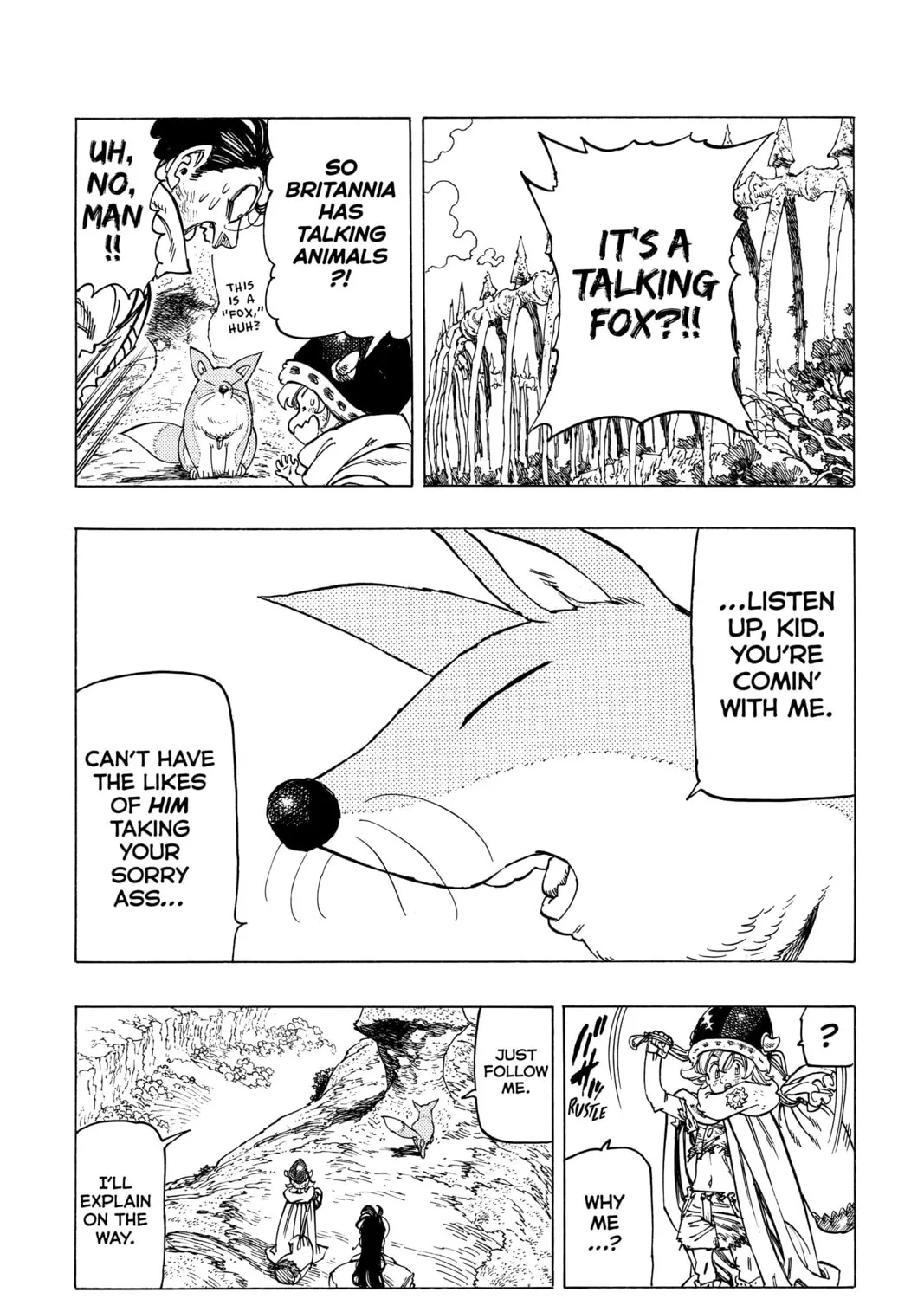 The Seven Deadly Sins: Four Knights of the Apocalypse Chapter 5 page 31 - 