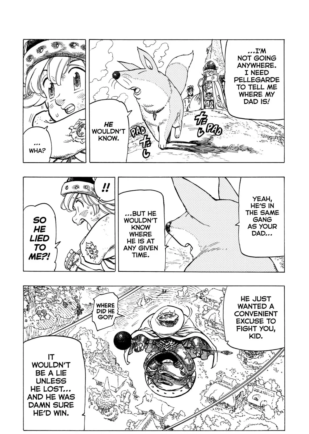The Seven Deadly Sins: Four Knights of the Apocalypse Chapter 5 page 33 - 