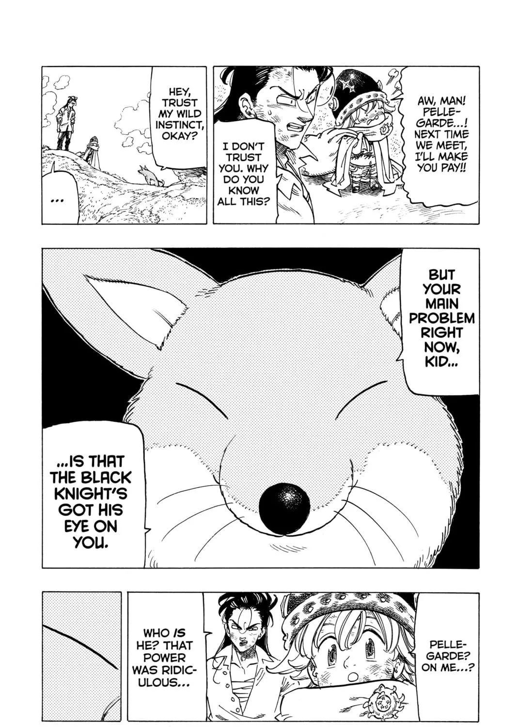The Seven Deadly Sins: Four Knights of the Apocalypse Chapter 5 page 35 - 