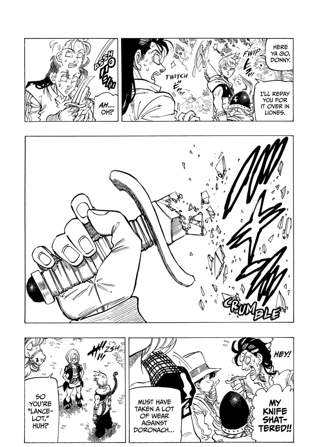 The Seven Deadly Sins: Four Knights of the Apocalypse Chapter 50 page 13 - 