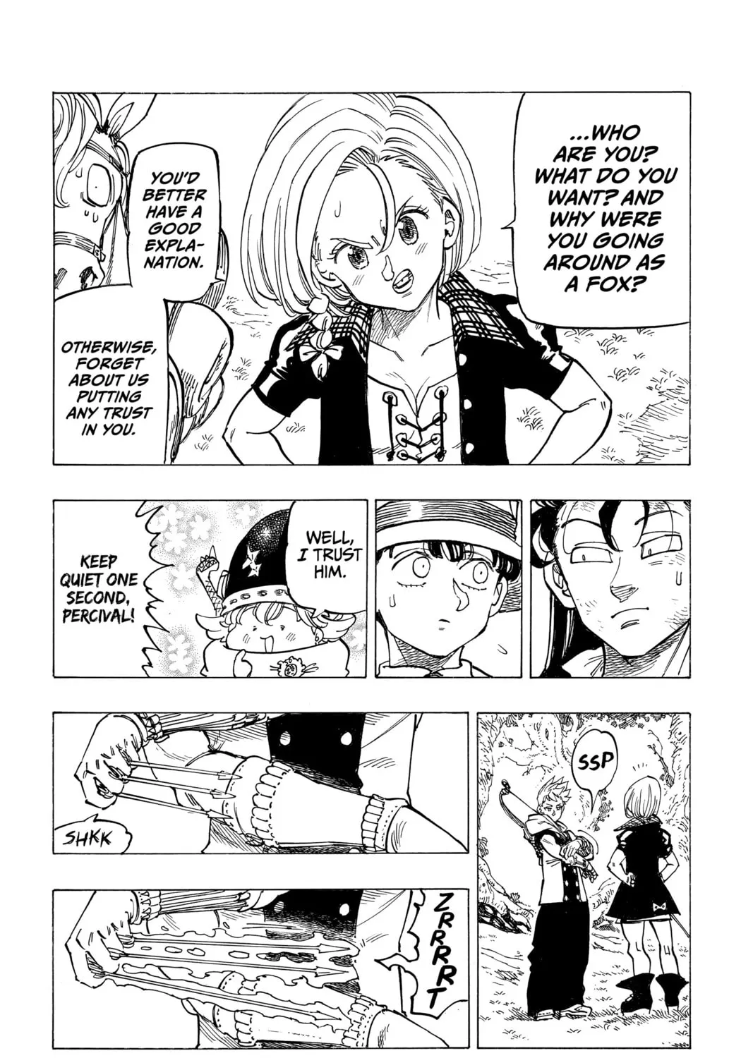 The Seven Deadly Sins: Four Knights of the Apocalypse Chapter 50 page 15 - 