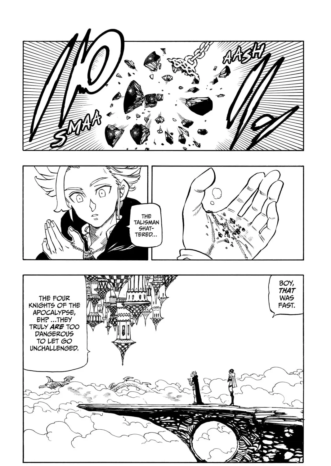 The Seven Deadly Sins: Four Knights of the Apocalypse Chapter 50 page 3 - 