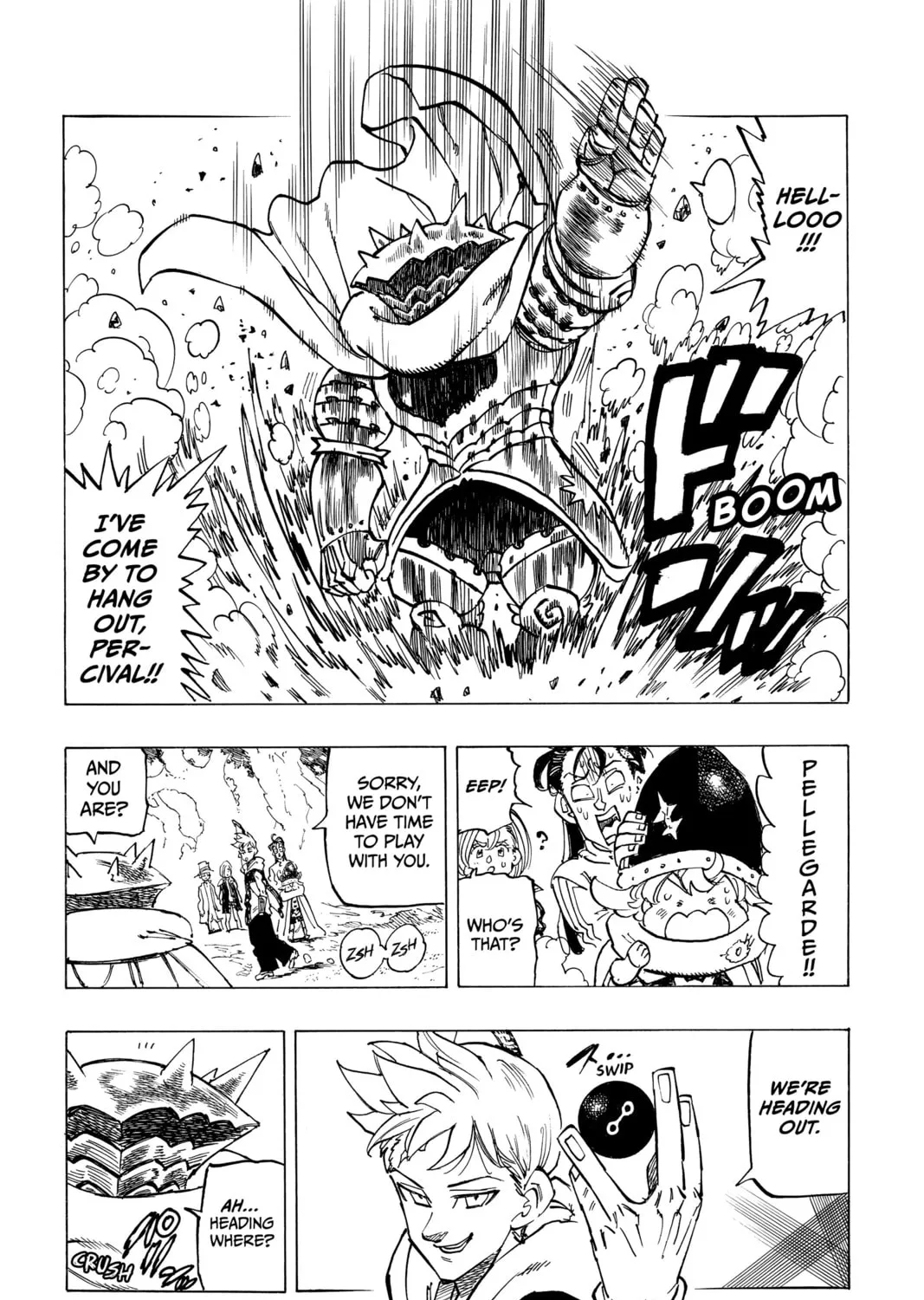 The Seven Deadly Sins: Four Knights of the Apocalypse Chapter 50 page 31 - 