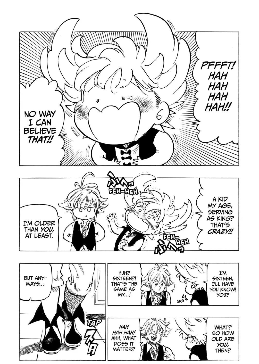 The Seven Deadly Sins: Four Knights of the Apocalypse Chapter 52 page 5 - 