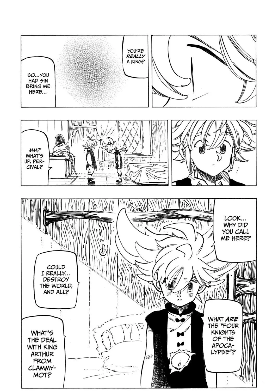 The Seven Deadly Sins: Four Knights of the Apocalypse Chapter 52 page 9 - 