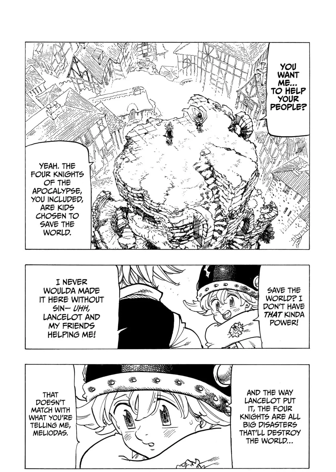 The Seven Deadly Sins: Four Knights of the Apocalypse Chapter 53 page 3 - 