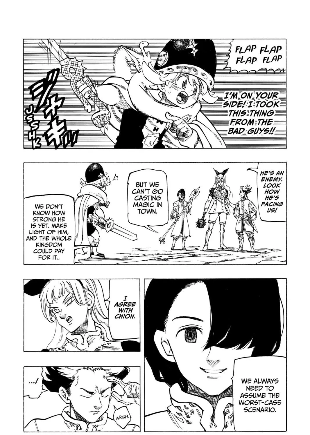 The Seven Deadly Sins: Four Knights of the Apocalypse Chapter 53 page 35 - 