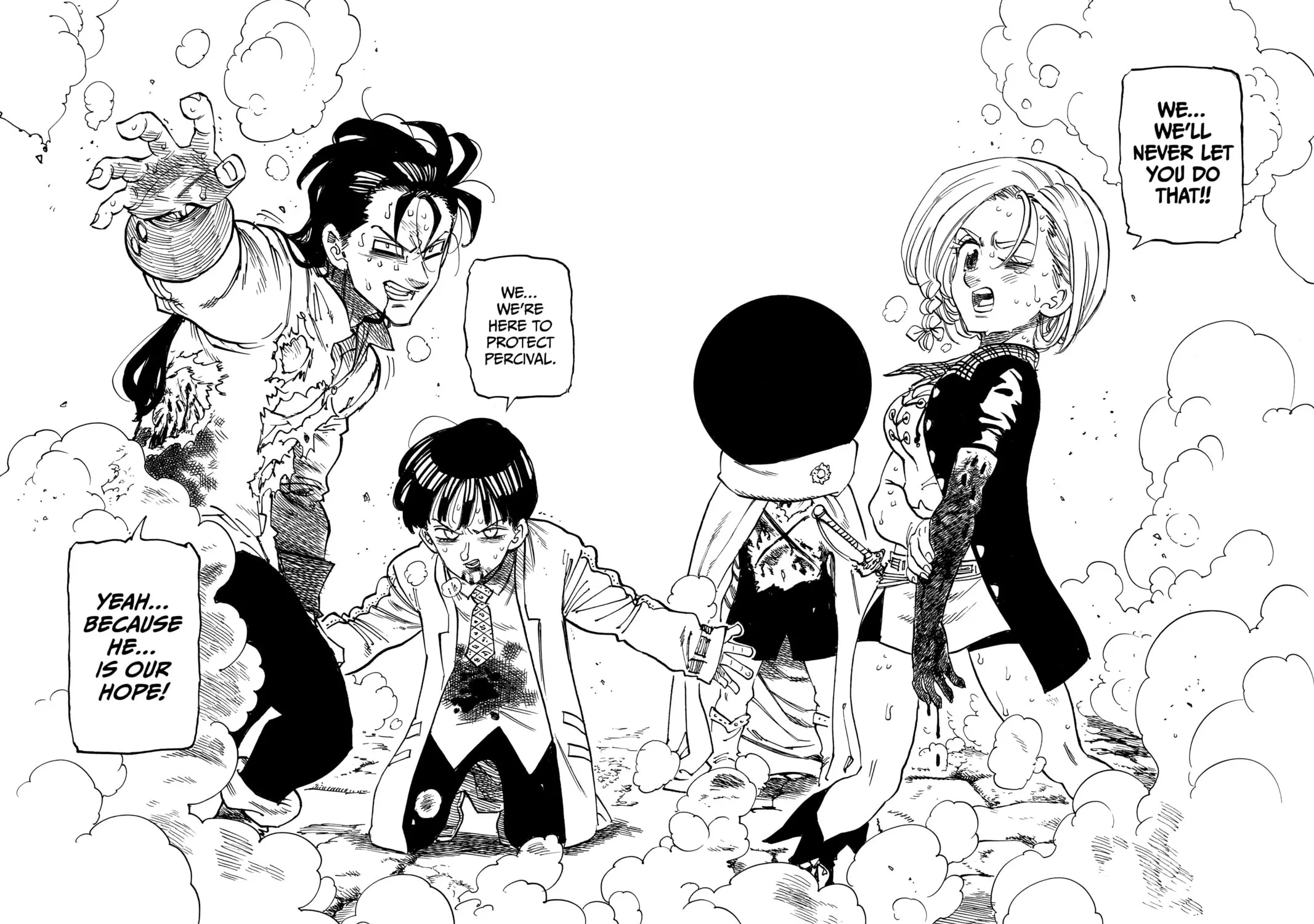 The Seven Deadly Sins: Four Knights of the Apocalypse Chapter 55 page 33 - 