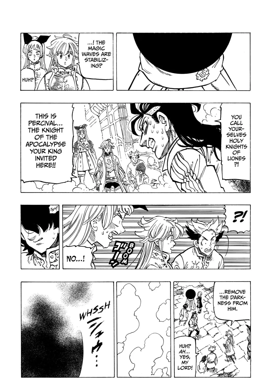 The Seven Deadly Sins: Four Knights of the Apocalypse Chapter 55 page 37 - 