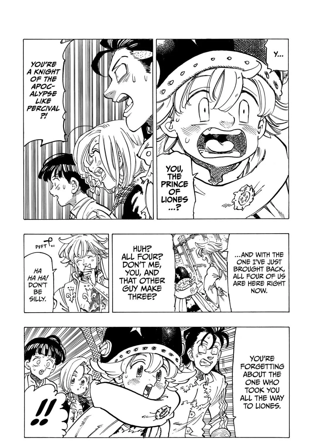 The Seven Deadly Sins: Four Knights of the Apocalypse Chapter 56 page 35 - 