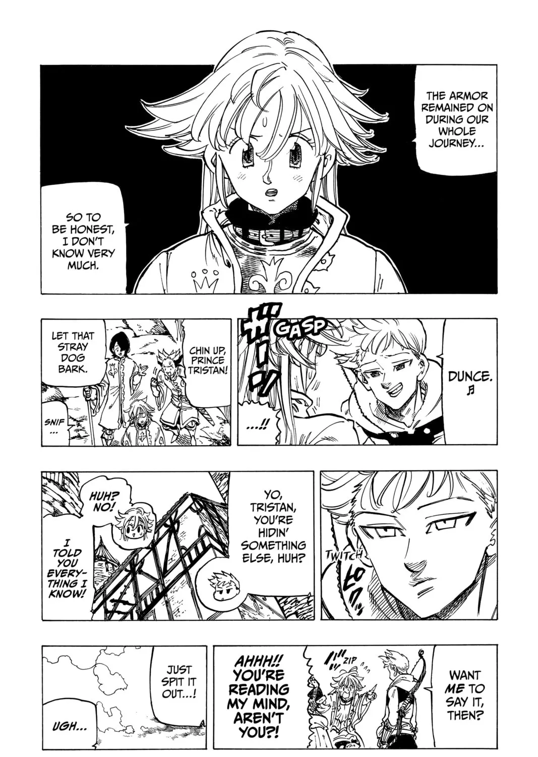 The Seven Deadly Sins: Four Knights of the Apocalypse Chapter 57 page 13 - 