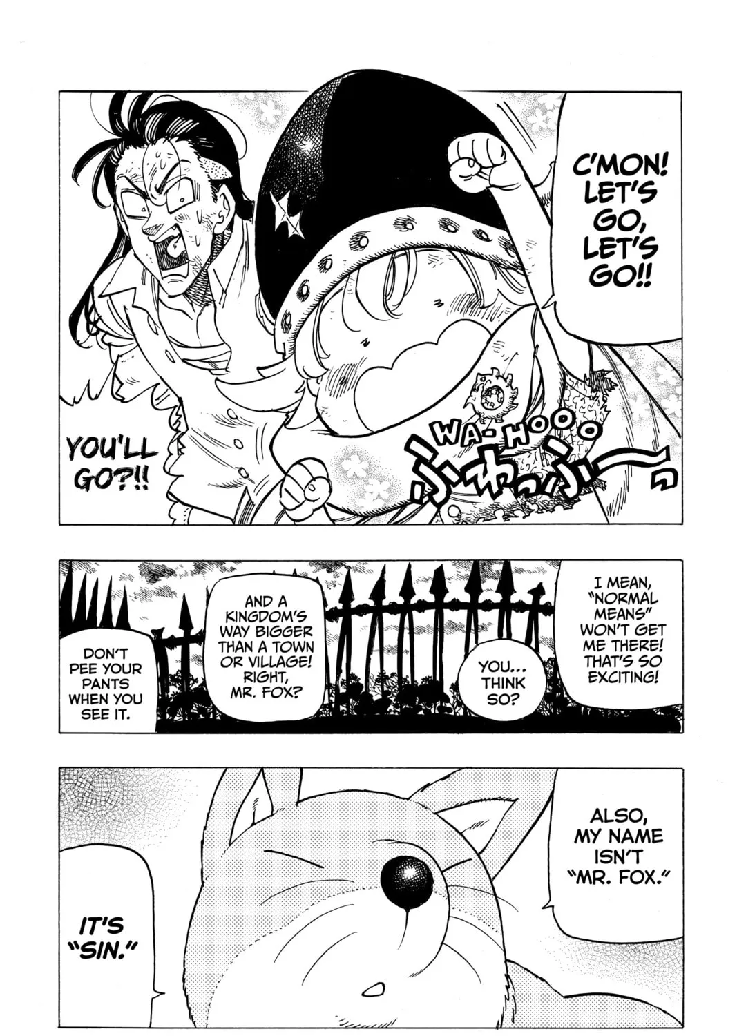 The Seven Deadly Sins: Four Knights of the Apocalypse Chapter 6 page 37 - 