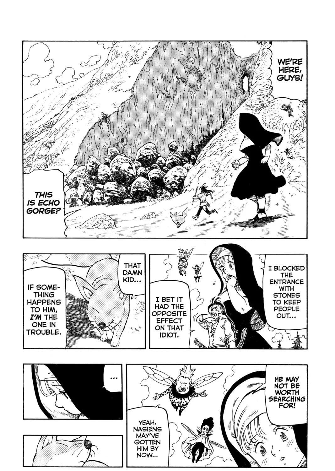 The Seven Deadly Sins: Four Knights of the Apocalypse Chapter 8 page 3 - 