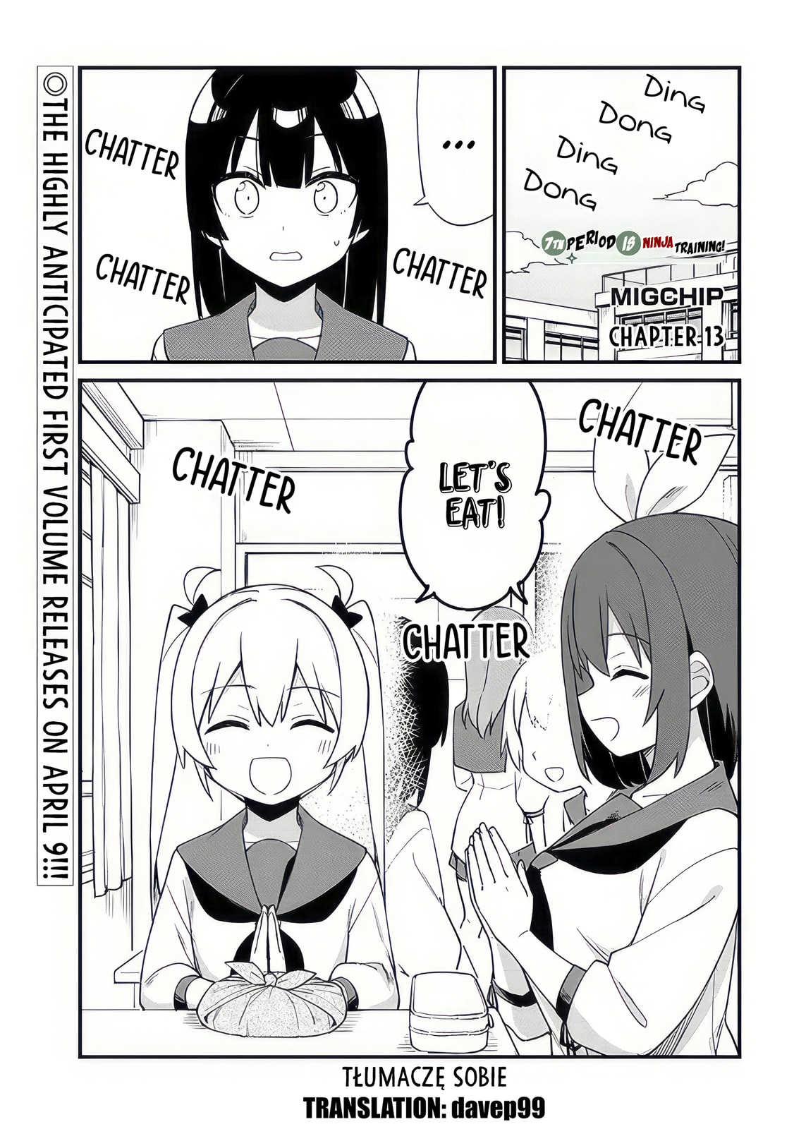 The Seventh Period Is Ninja Training! Chapter 13 page 1 - 