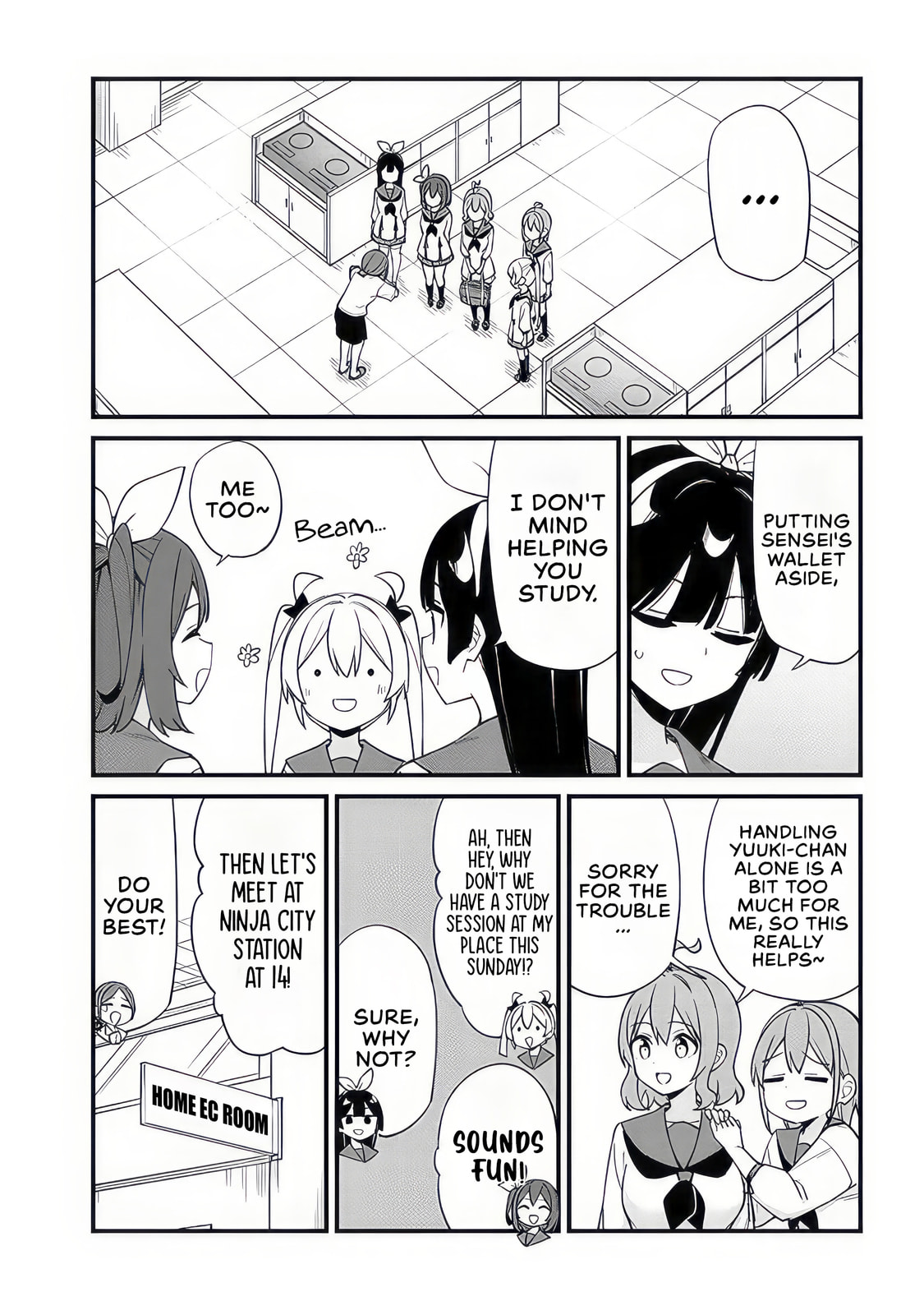 The Seventh Period Is Ninja Training! Chapter 16 page 5 - 