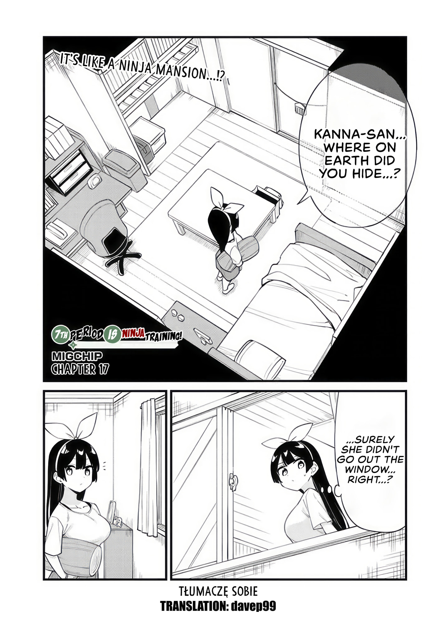 The Seventh Period Is Ninja Training! Chapter 17 page 1 - 