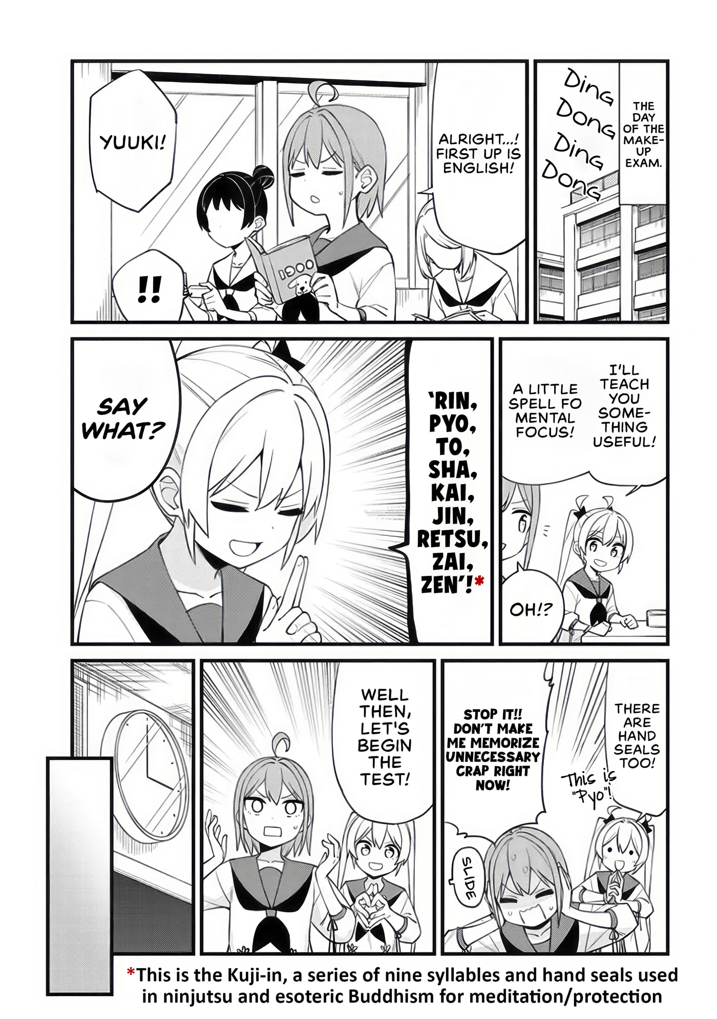 The Seventh Period Is Ninja Training! Chapter 17 page 13 - 