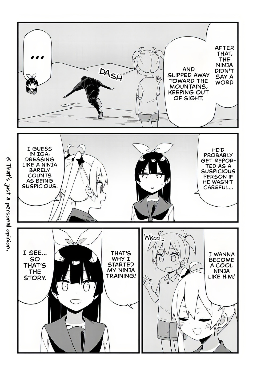 The Seventh Period Is Ninja Training! Chapter 4 page 8 - 