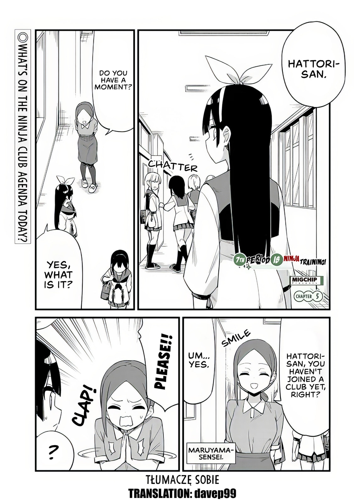 The Seventh Period Is Ninja Training! Chapter 5 page 1 - 