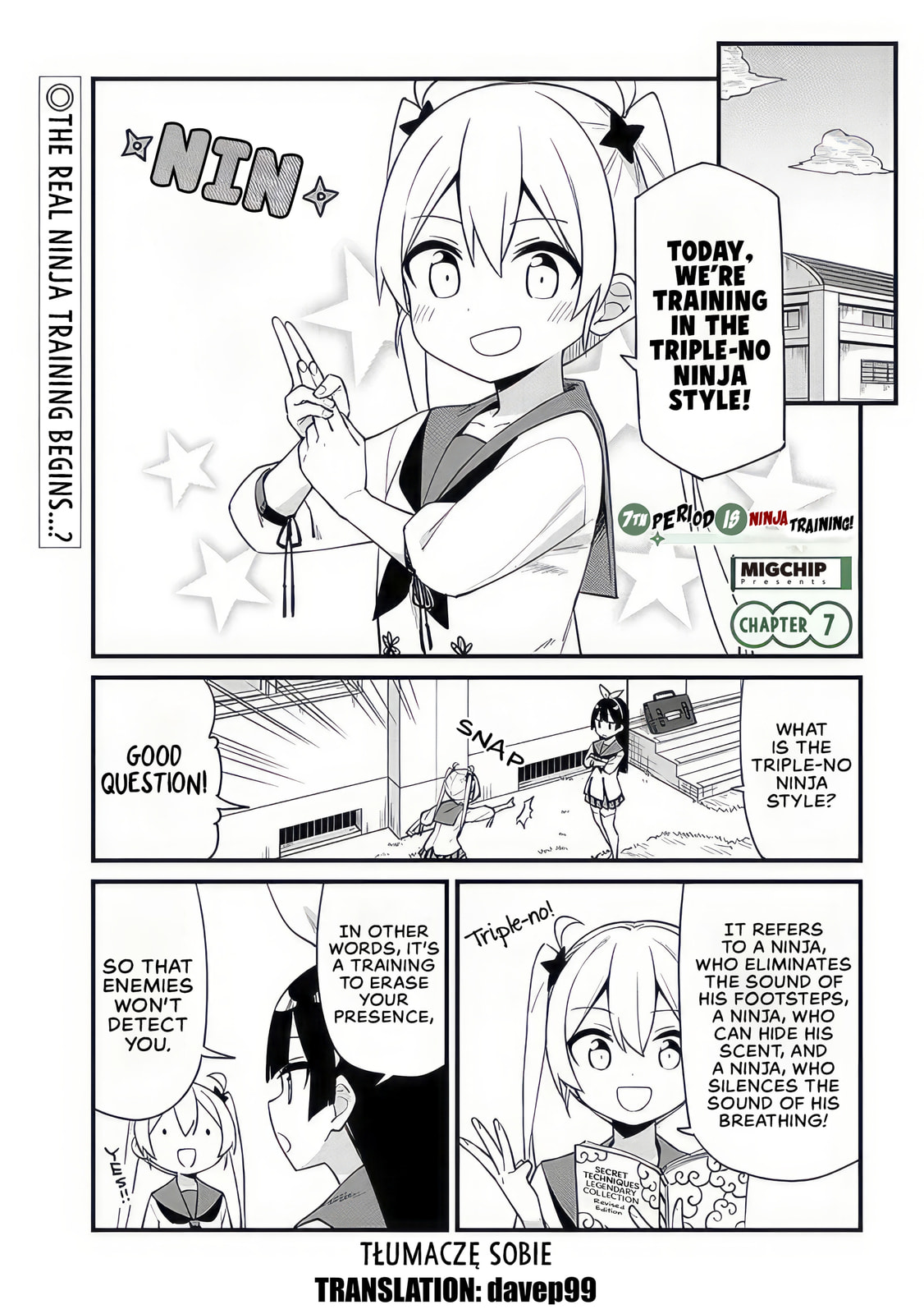 The Seventh Period Is Ninja Training! Chapter 7 page 1 - 
