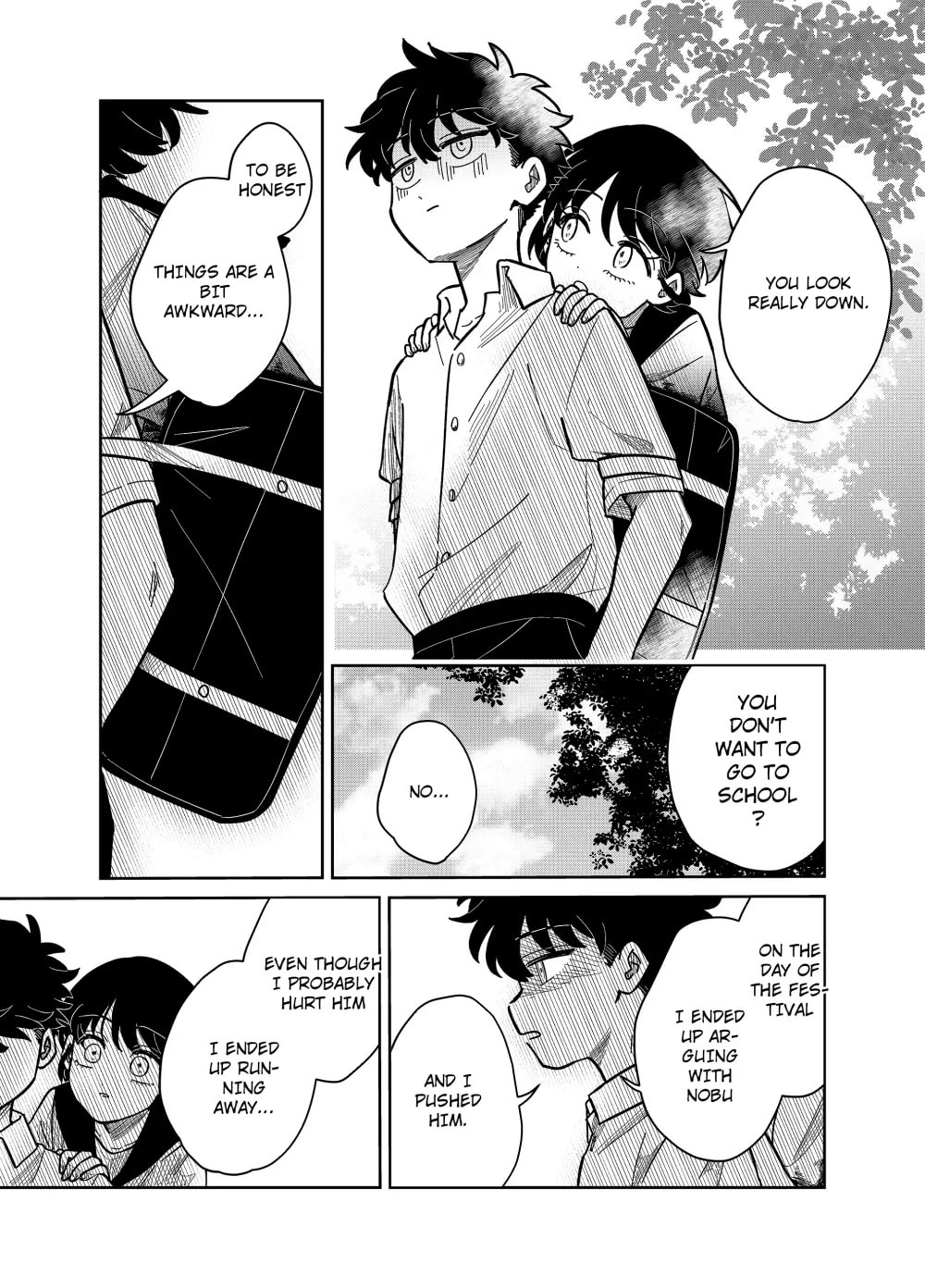The Shadow Engulfed Her Life Chapter 3.5 page 9 - 