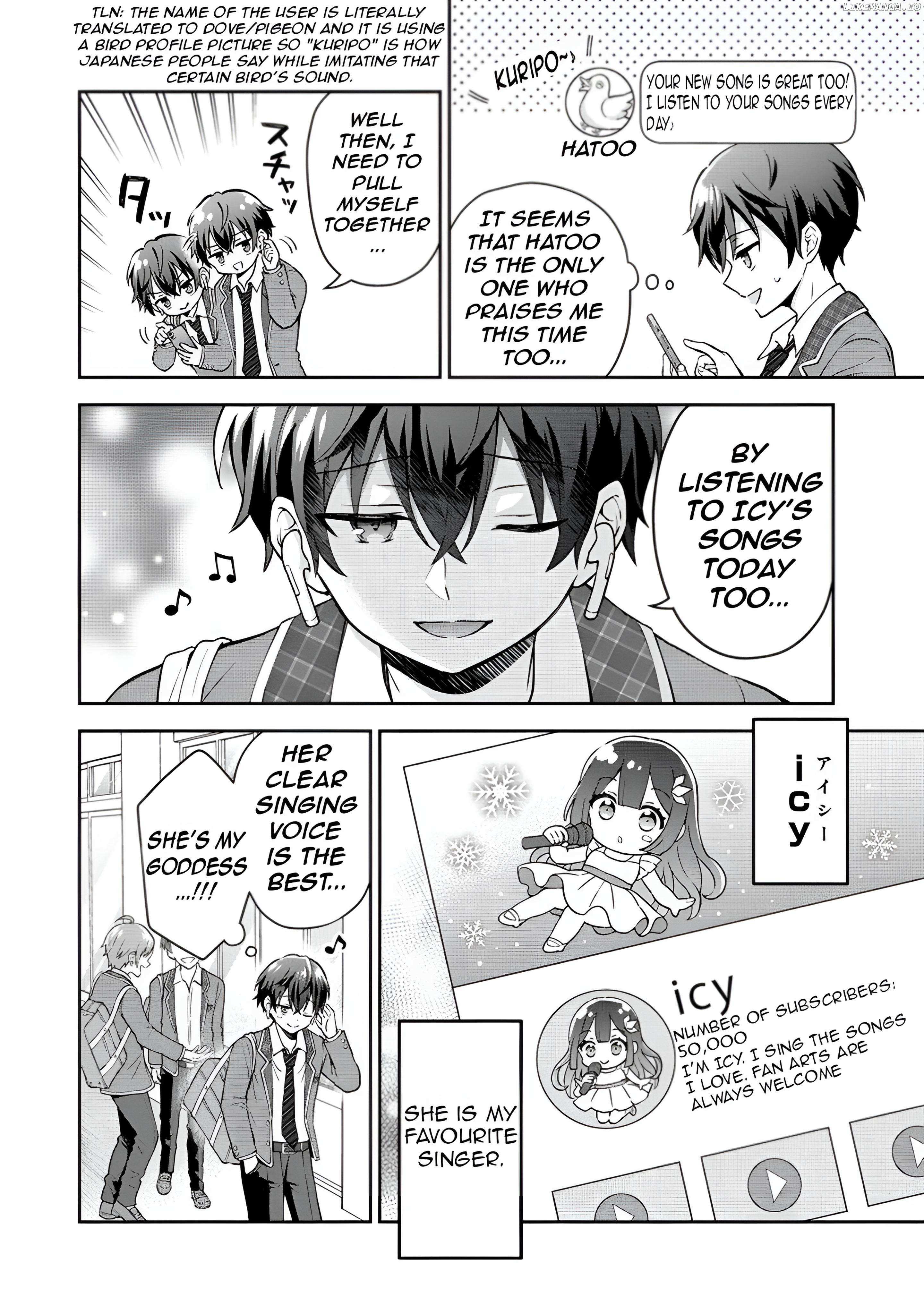 The Shadow Girl in the Seat Next to Me was The Recommended Singer Chapter 1.1 page 10 - 