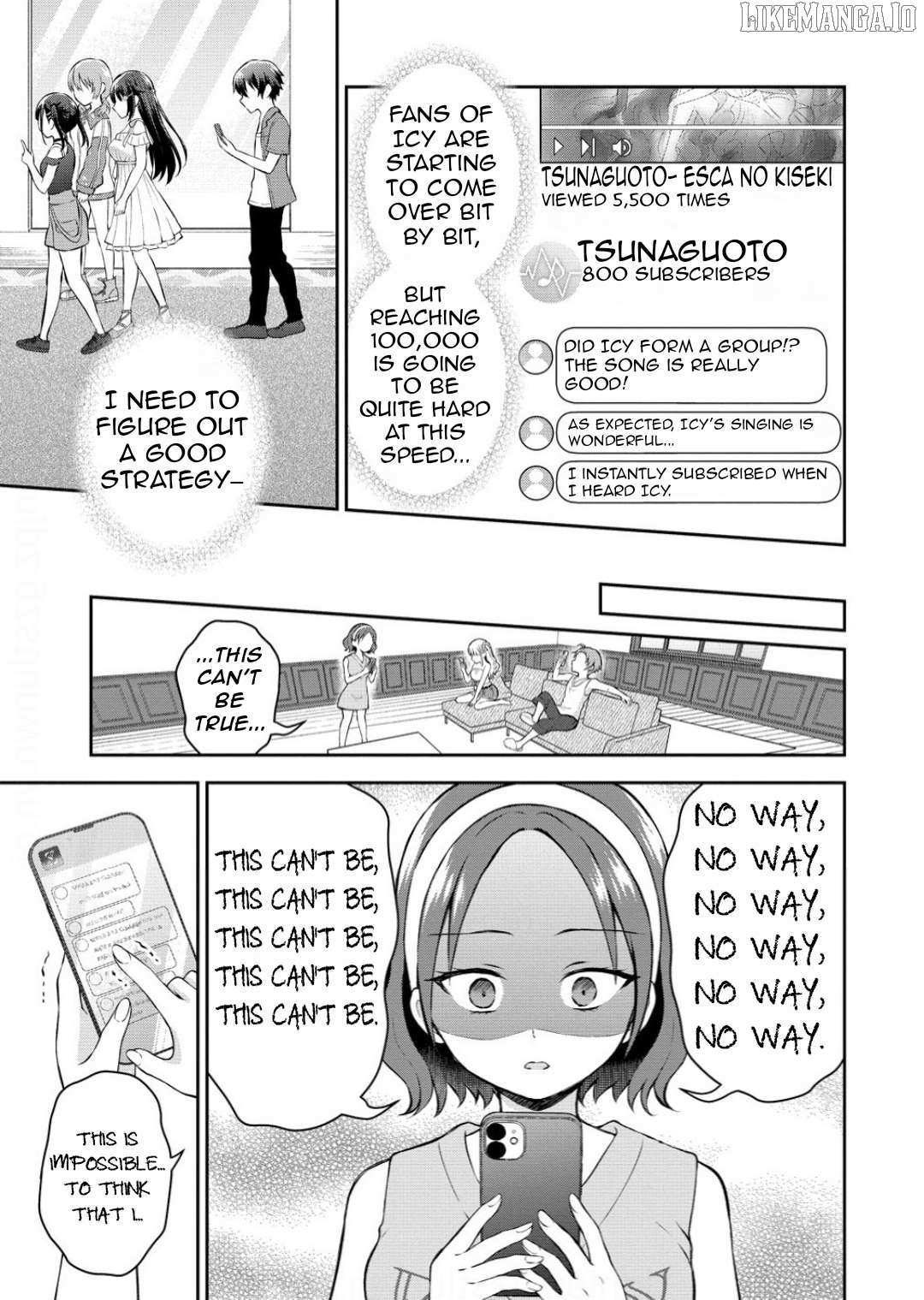 The Shadow Girl in the Seat Next to Me was The Recommended Singer Chapter 12 page 18 - 