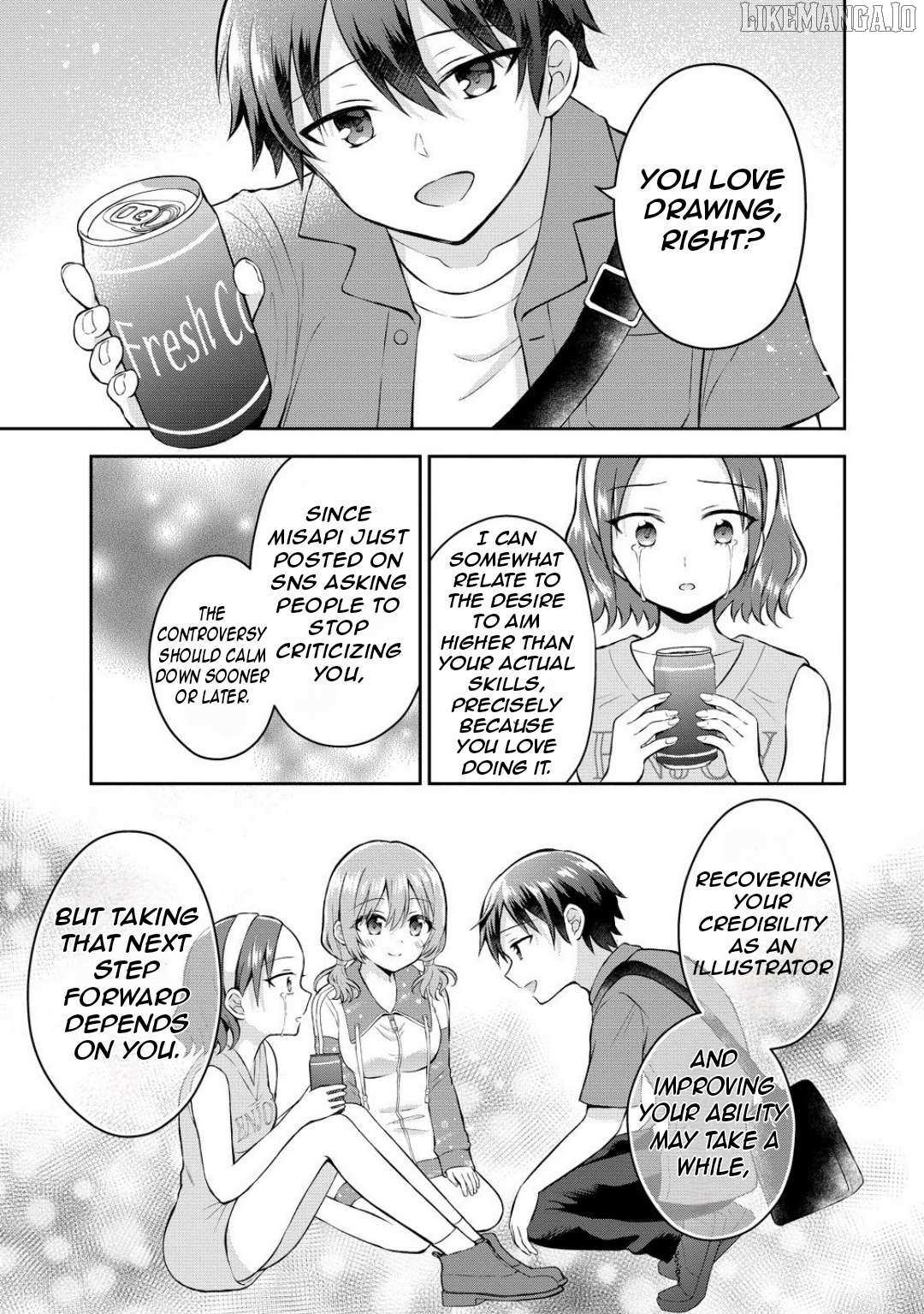 The Shadow Girl in the Seat Next to Me was The Recommended Singer Chapter 13 page 19 - 