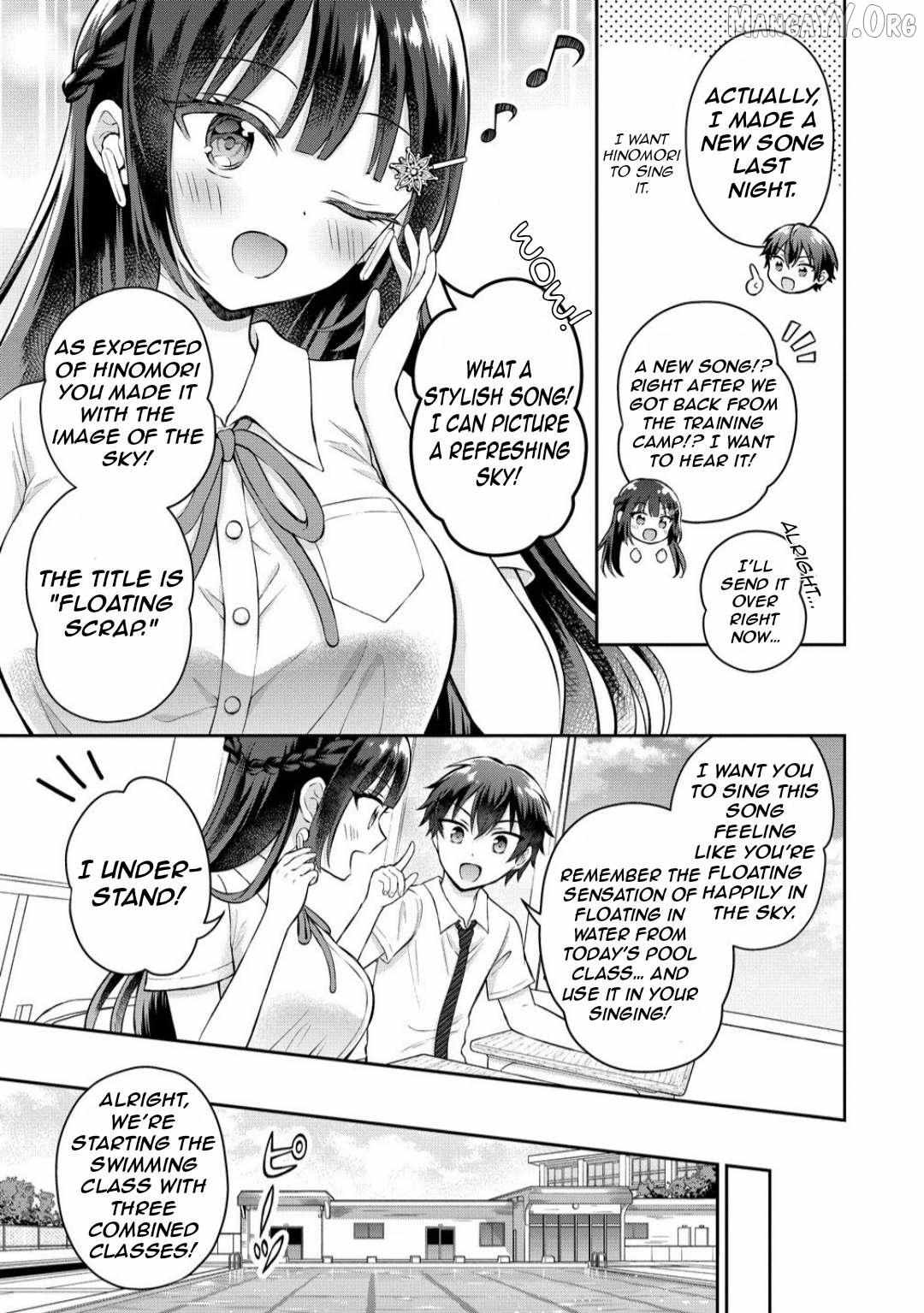The Shadow Girl in the Seat Next to Me was The Recommended Singer Chapter 14.1 page 7 - 