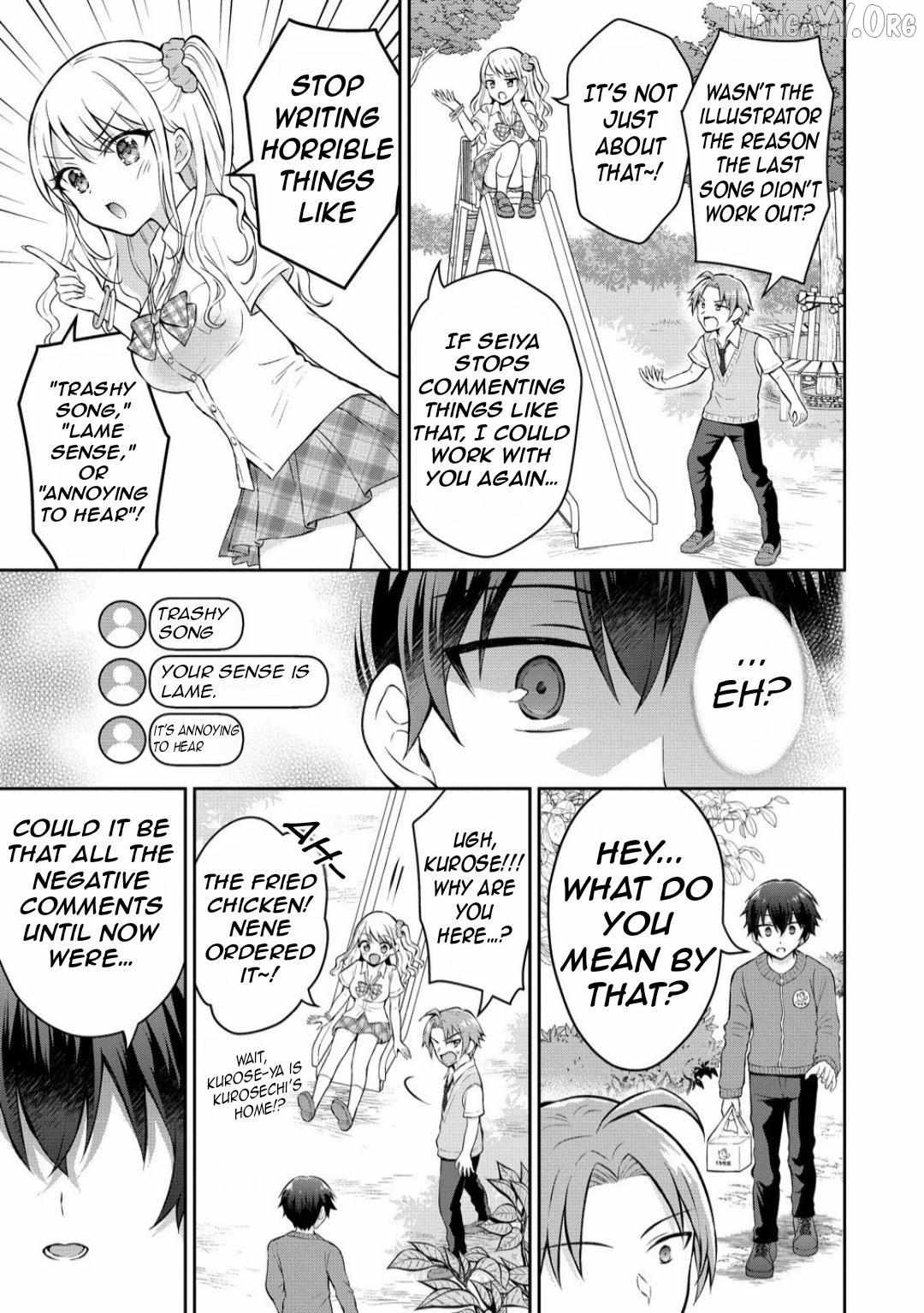 The Shadow Girl in the Seat Next to Me was The Recommended Singer Chapter 14.2 page 10 - 