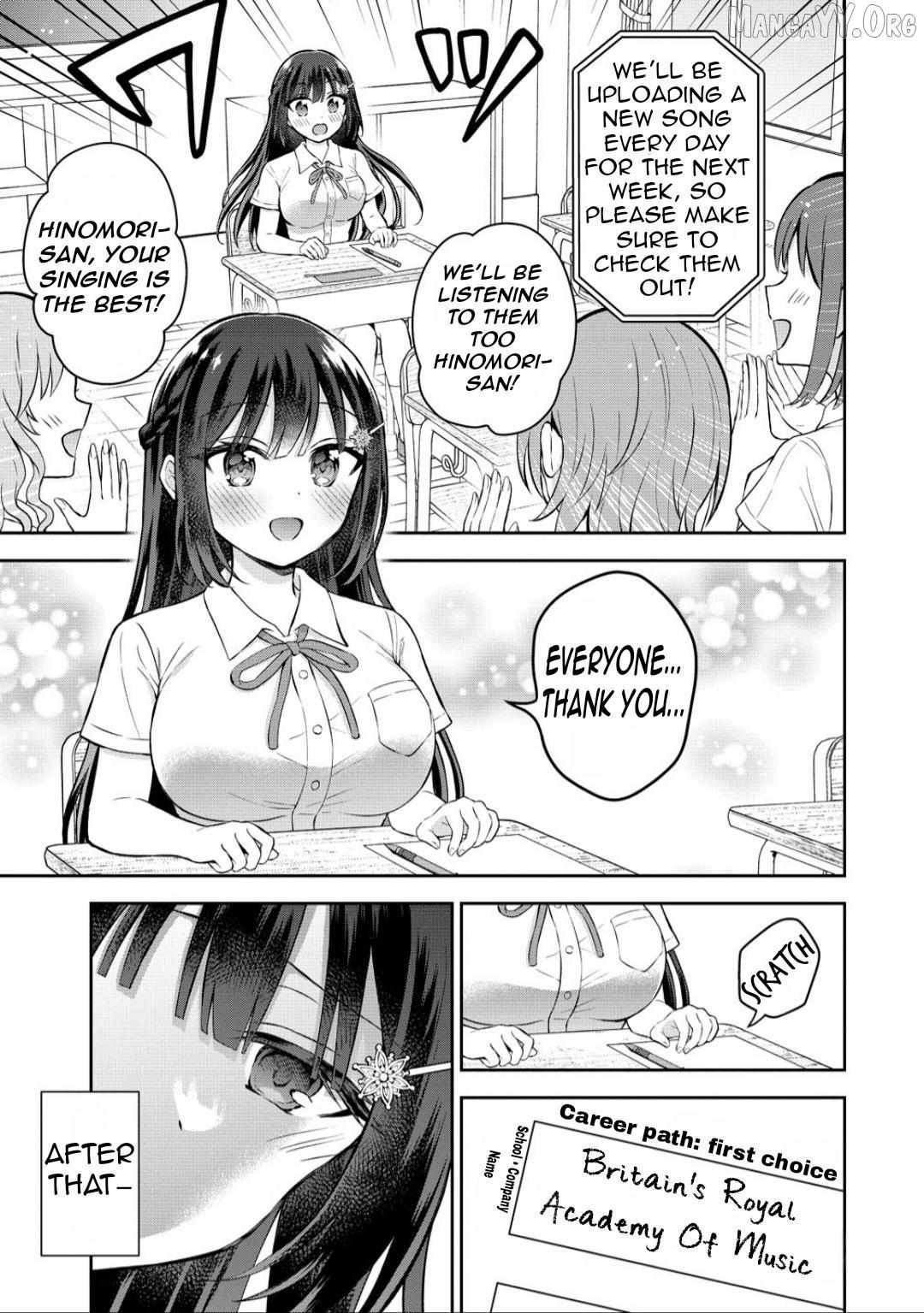 The Shadow Girl in the Seat Next to Me was The Recommended Singer Chapter 15 page 11 - 