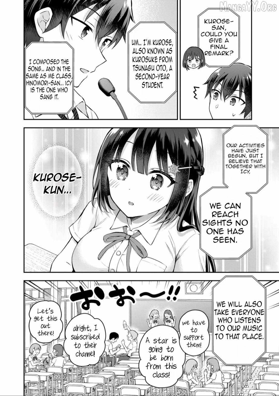 The Shadow Girl in the Seat Next to Me was The Recommended Singer Chapter 15 page 10 - 