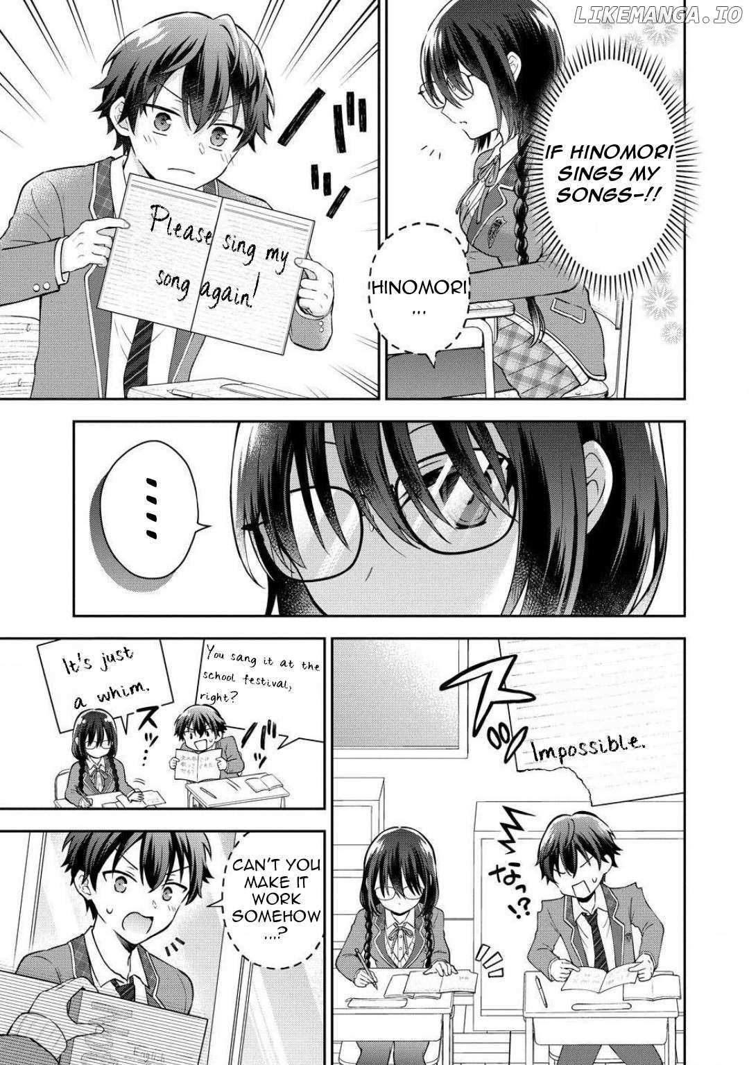 The Shadow Girl in the Seat Next to Me was The Recommended Singer Chapter 2 page 11 - 