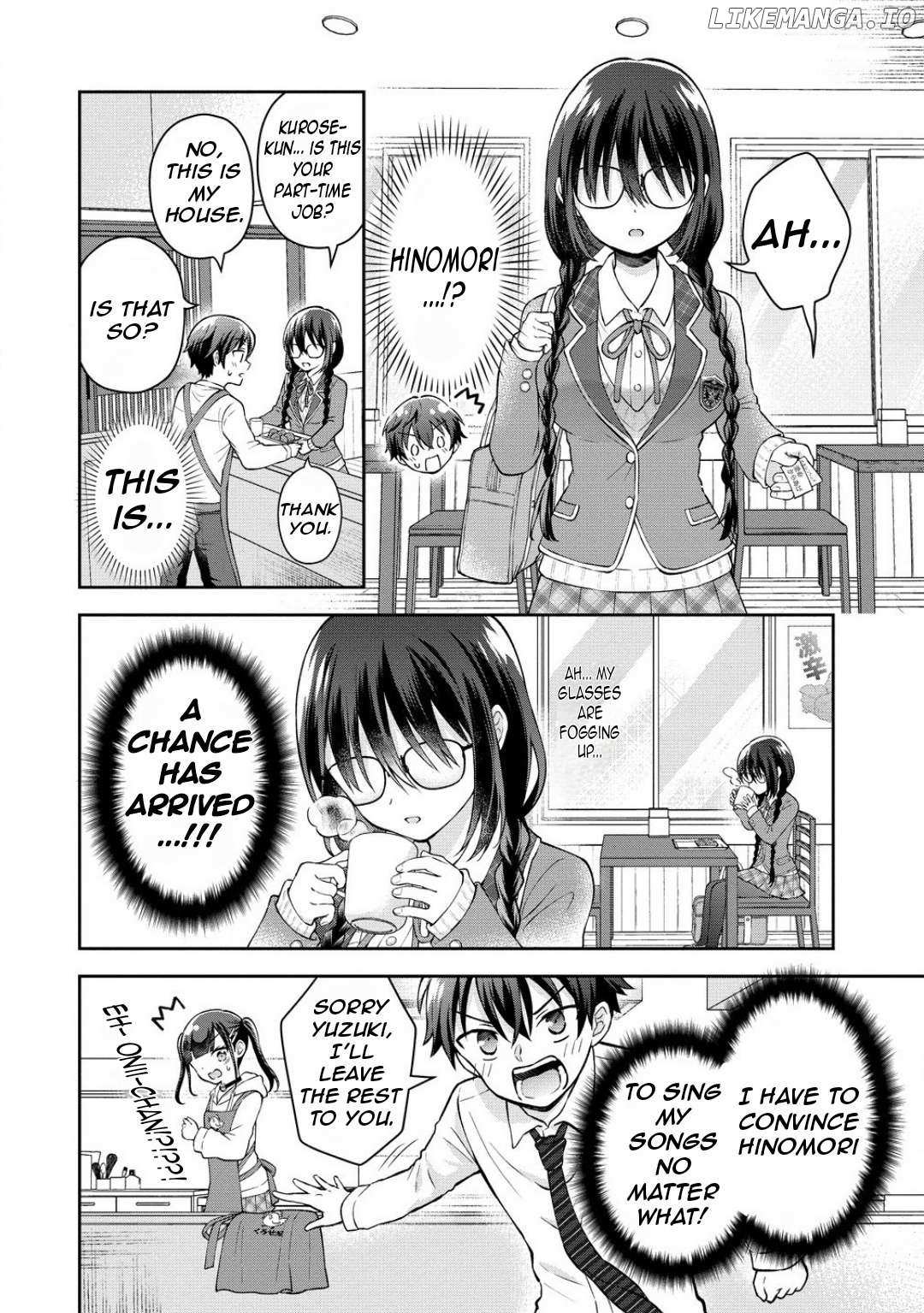 The Shadow Girl in the Seat Next to Me was The Recommended Singer Chapter 2 page 14 - 
