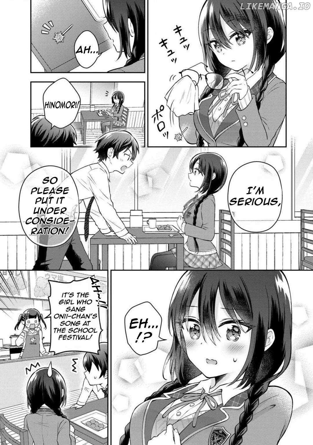 The Shadow Girl in the Seat Next to Me was The Recommended Singer Chapter 2 page 15 - 