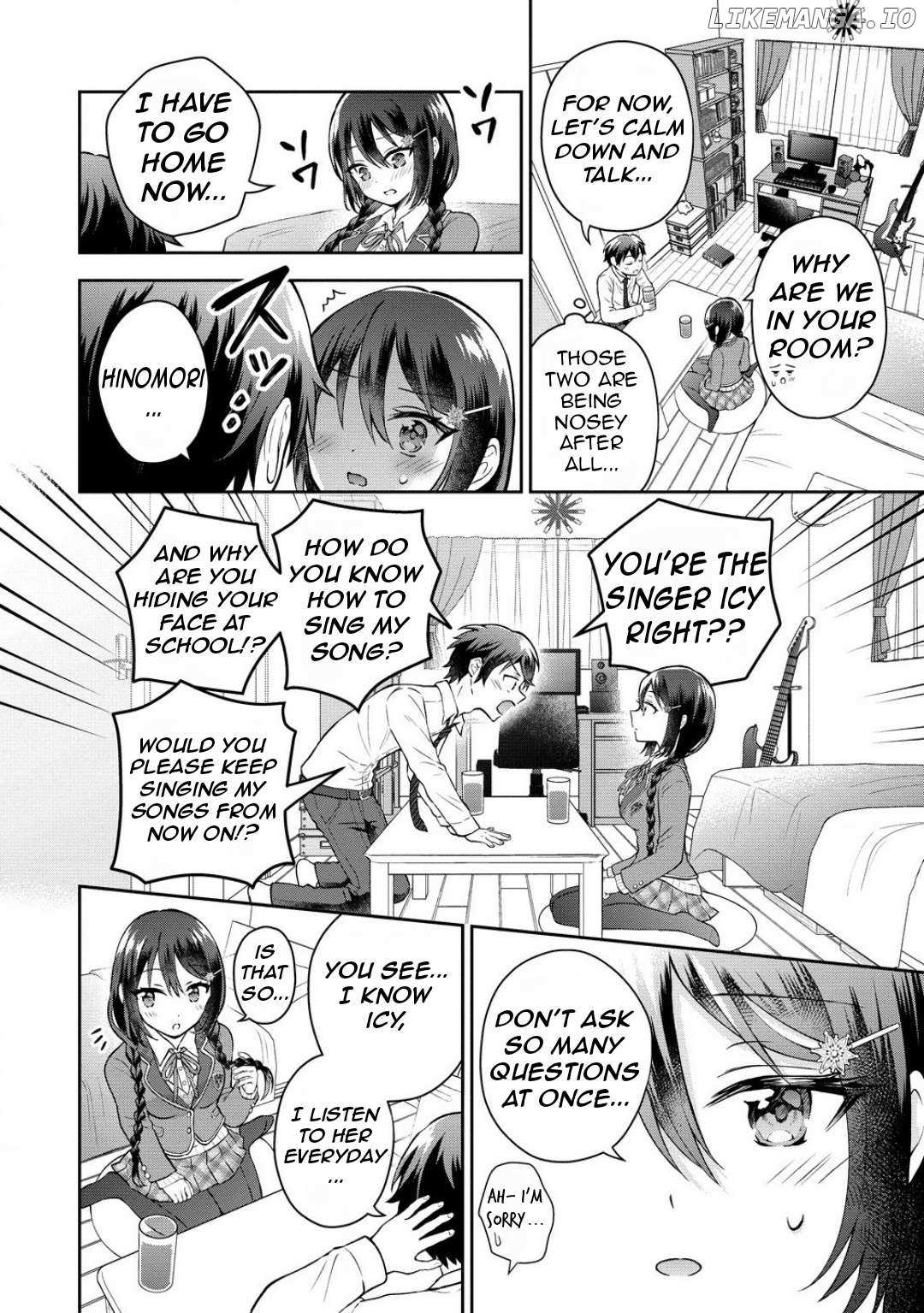 The Shadow Girl in the Seat Next to Me was The Recommended Singer Chapter 2 page 18 - 