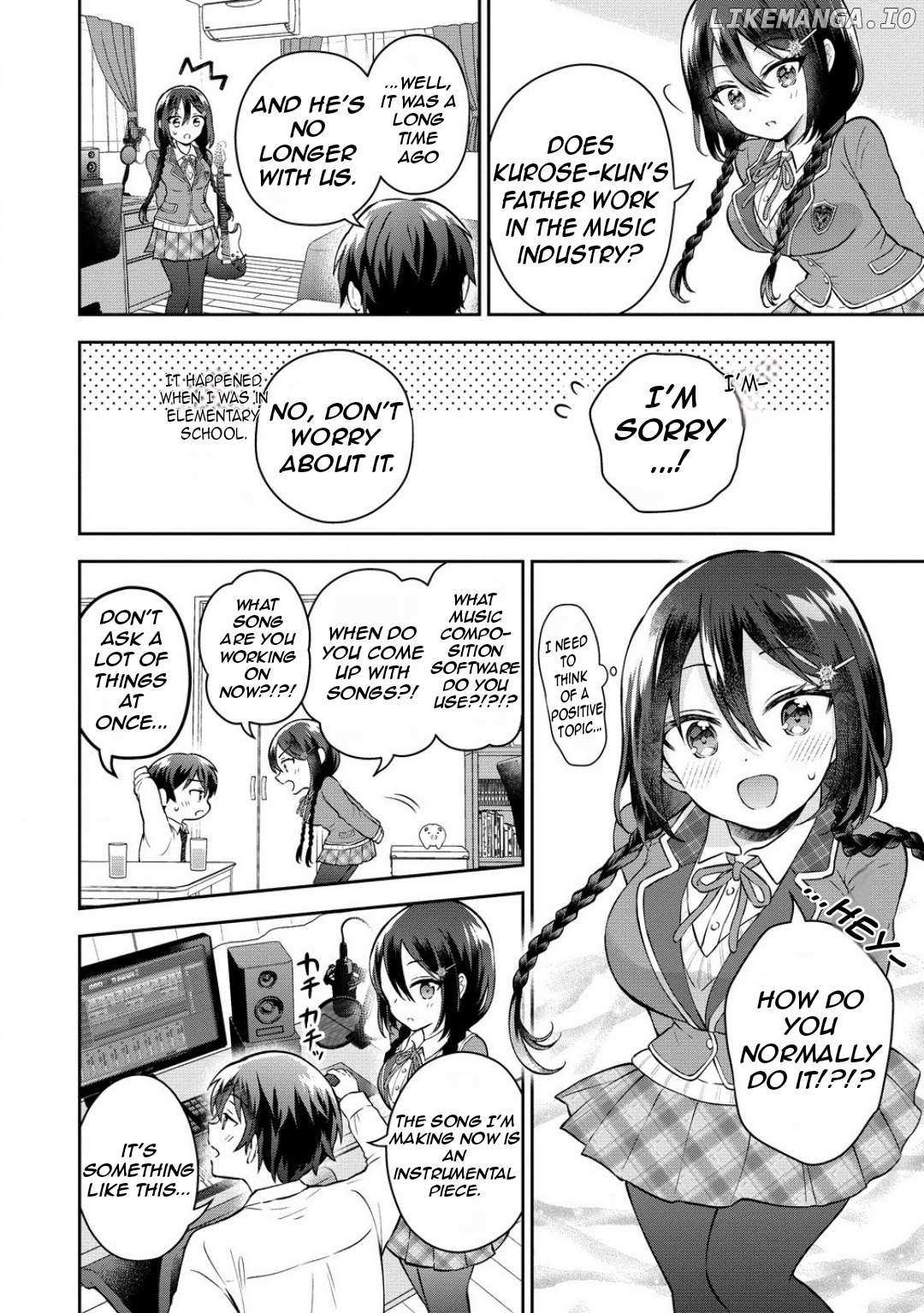 The Shadow Girl in the Seat Next to Me was The Recommended Singer Chapter 2 page 20 - 