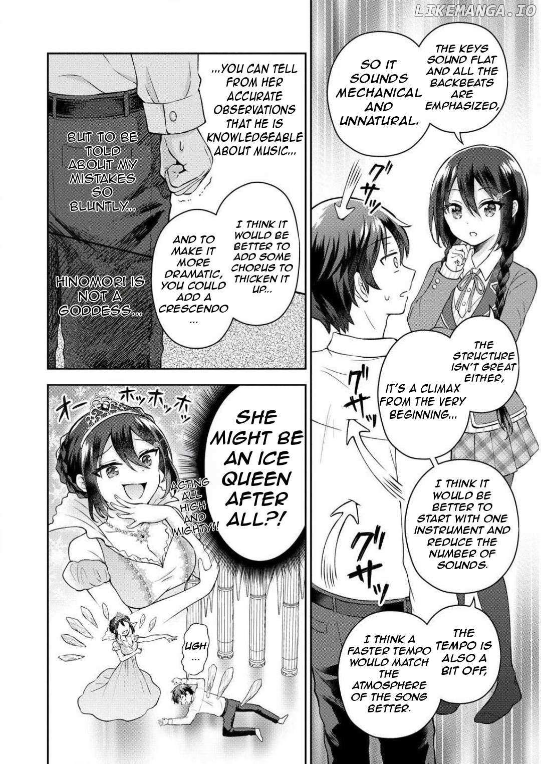 The Shadow Girl in the Seat Next to Me was The Recommended Singer Chapter 2 page 22 - 