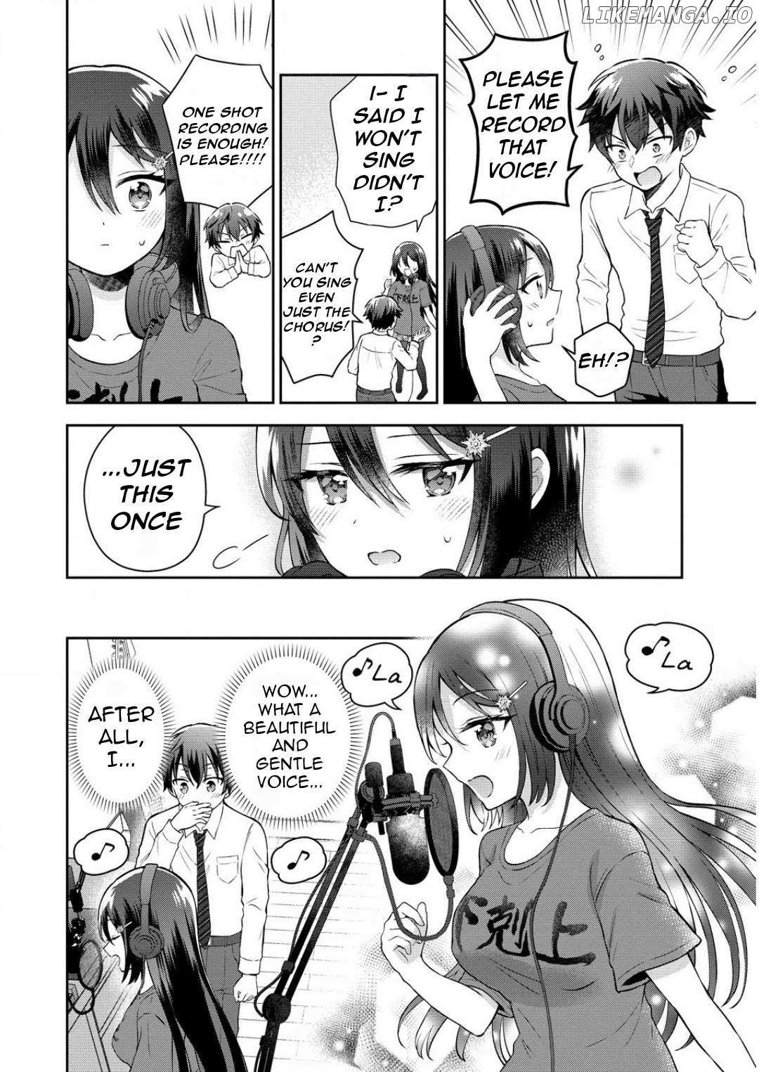 The Shadow Girl in the Seat Next to Me was The Recommended Singer Chapter 2 page 30 - 