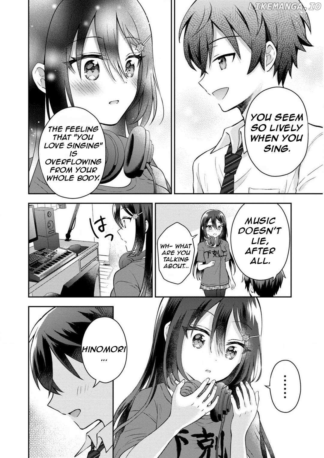 The Shadow Girl in the Seat Next to Me was The Recommended Singer Chapter 2 page 32 - 