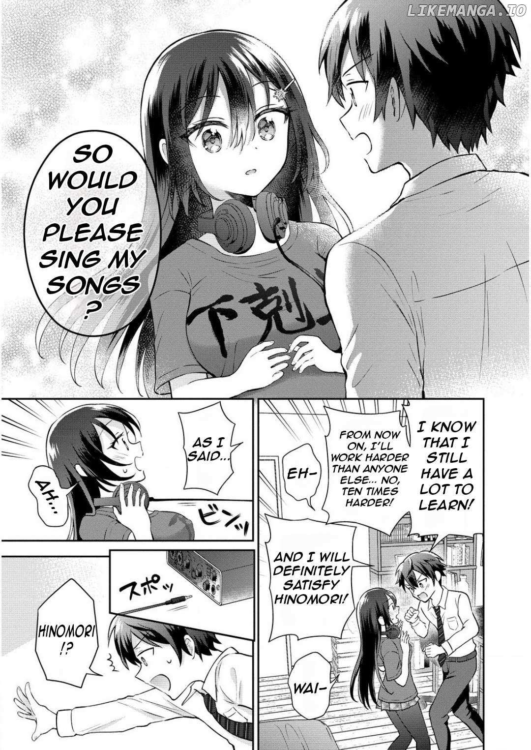 The Shadow Girl in the Seat Next to Me was The Recommended Singer Chapter 2 page 33 - 