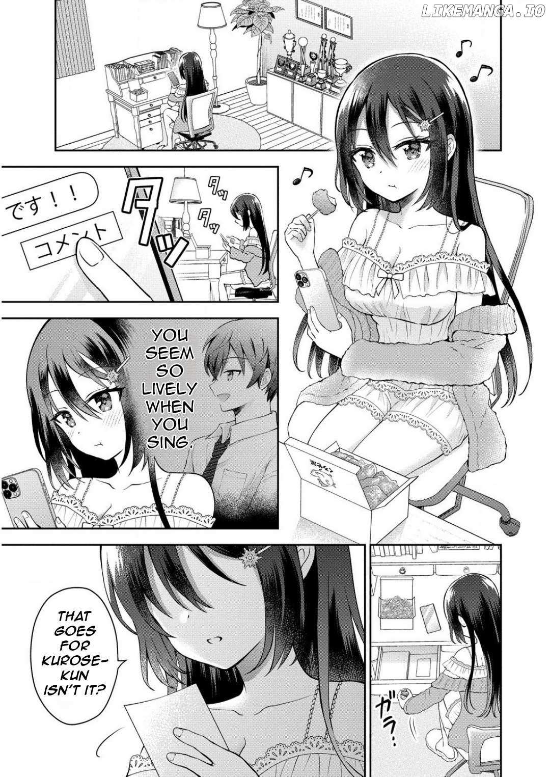 The Shadow Girl in the Seat Next to Me was The Recommended Singer Chapter 2 page 37 - 