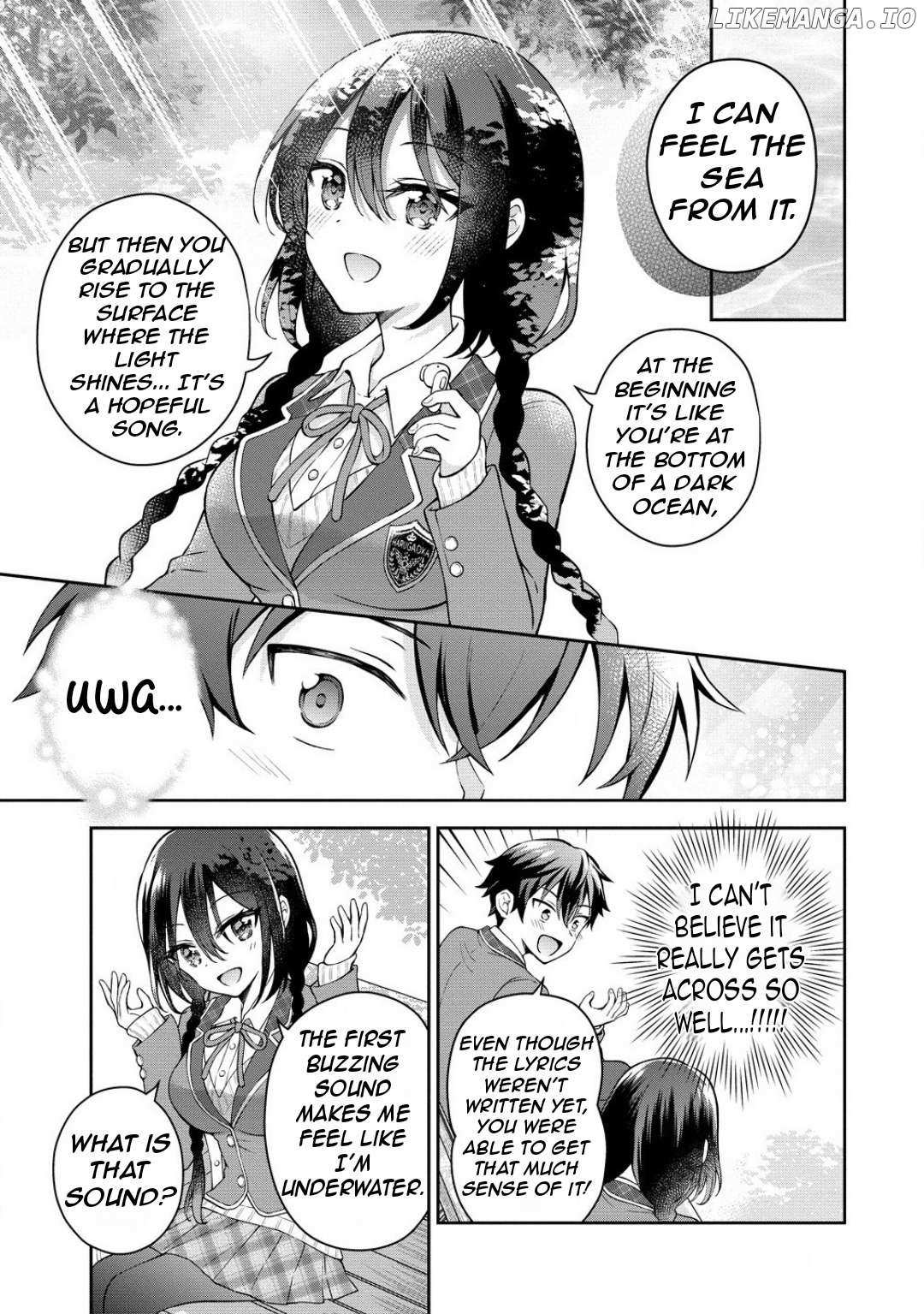 The Shadow Girl in the Seat Next to Me was The Recommended Singer Chapter 3.1 page 13 - 