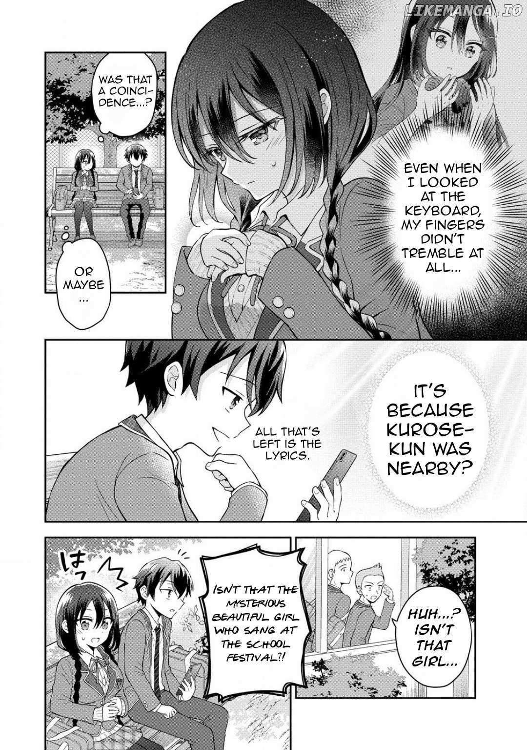The Shadow Girl in the Seat Next to Me was The Recommended Singer Chapter 3.2 page 6 - 