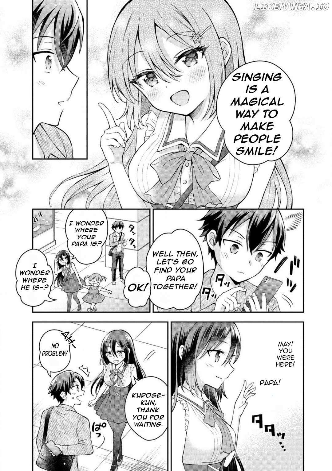 The Shadow Girl in the Seat Next to Me was The Recommended Singer Chapter 4.1 page 16 - 