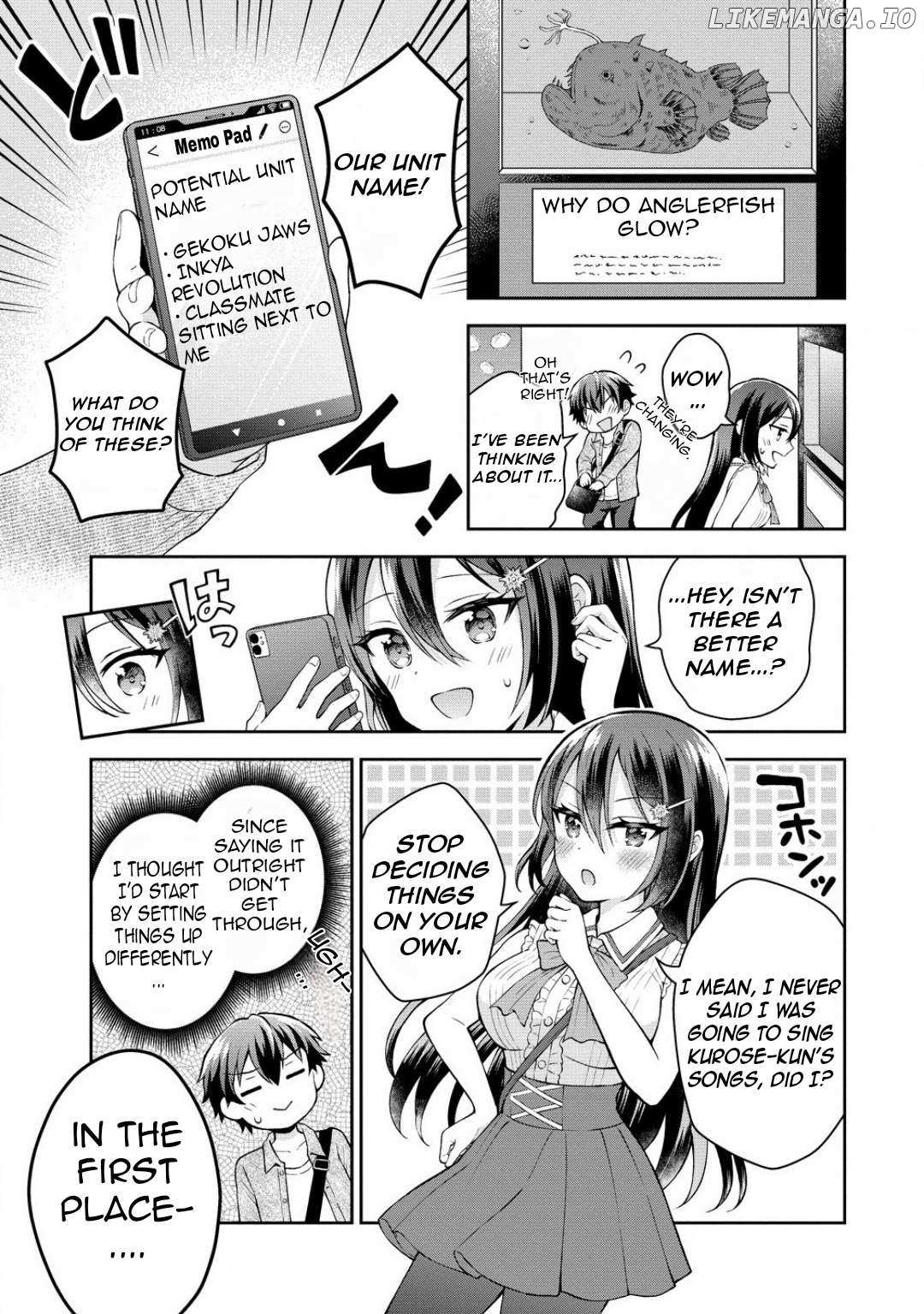 The Shadow Girl in the Seat Next to Me was The Recommended Singer Chapter 4.1 page 10 - 