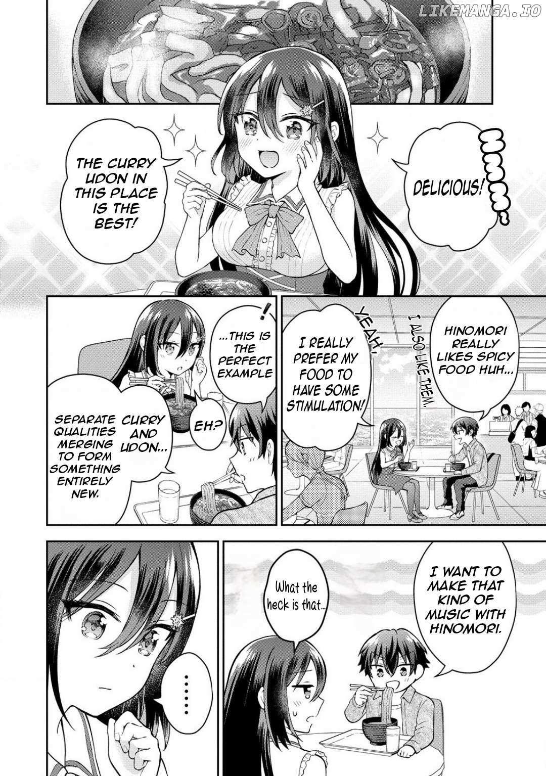 The Shadow Girl in the Seat Next to Me was The Recommended Singer Chapter 4.2 page 4 - 