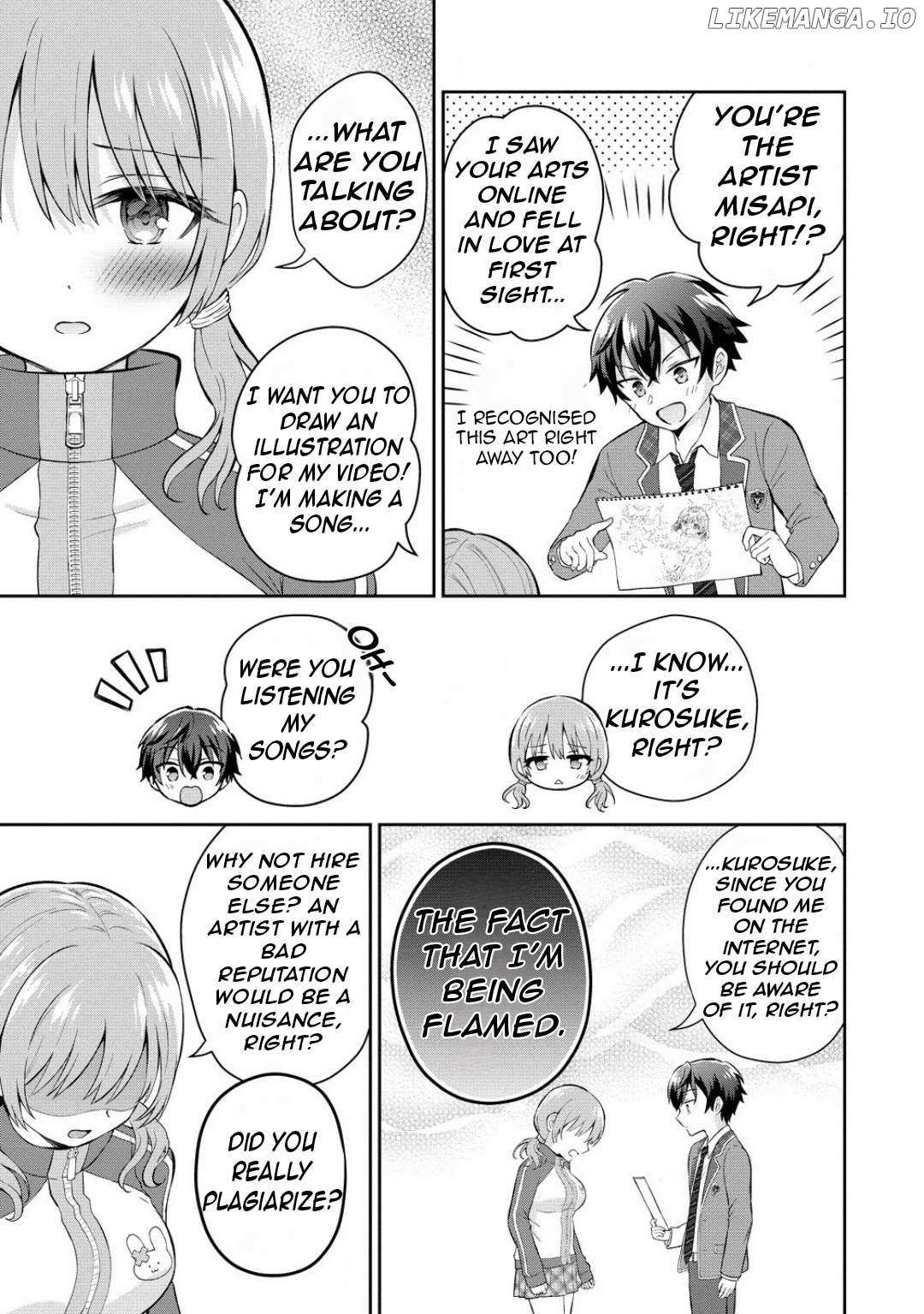 The Shadow Girl in the Seat Next to Me was The Recommended Singer Chapter 7 page 20 - 