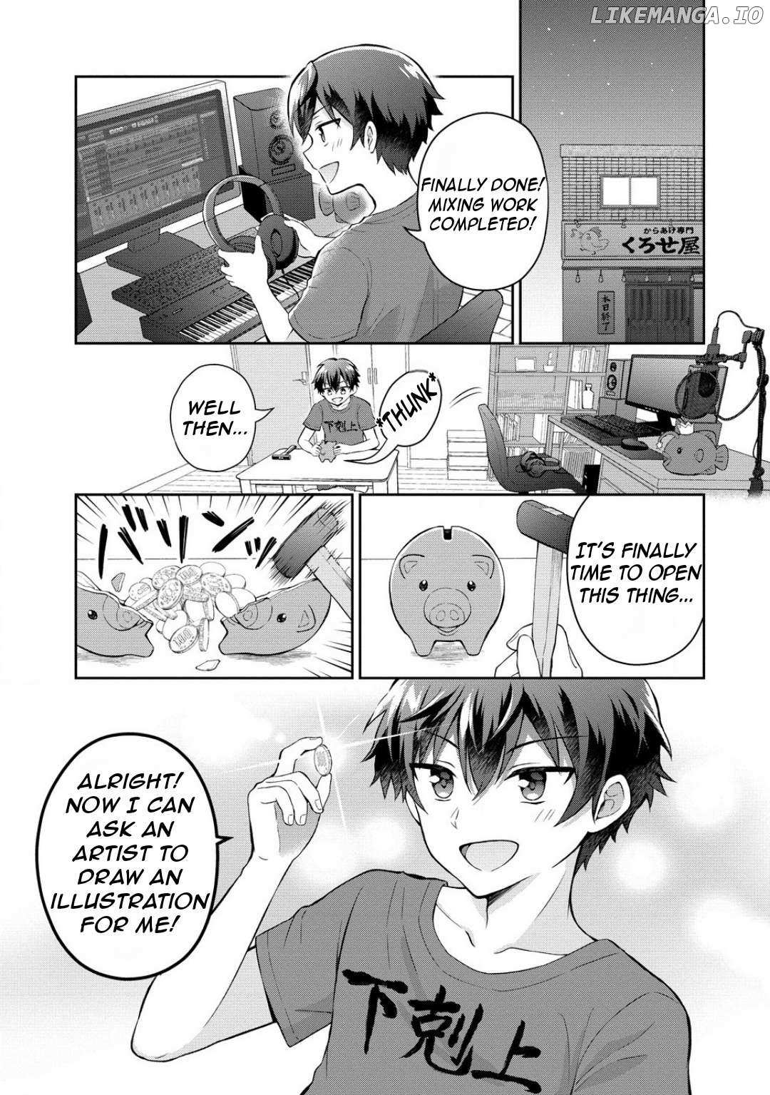 The Shadow Girl in the Seat Next to Me was The Recommended Singer Chapter 7 page 4 - 