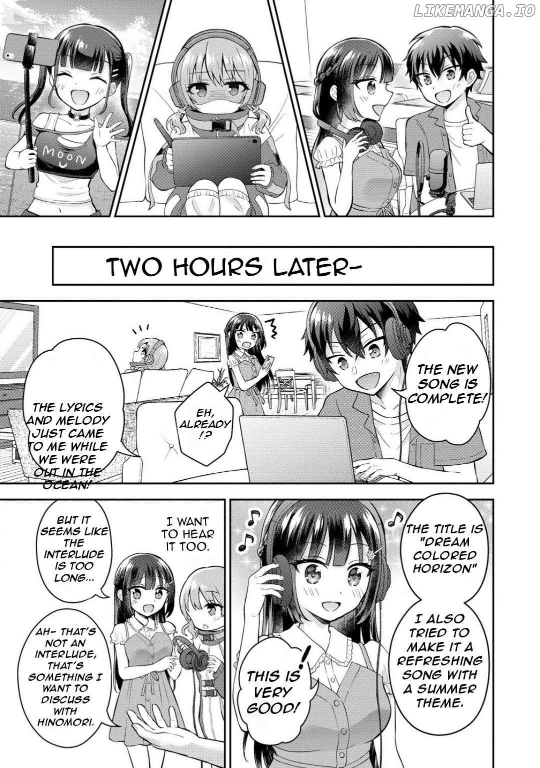 The Shadow Girl in the Seat Next to Me was The Recommended Singer Chapter 8 page 19 - 